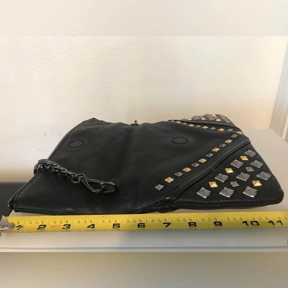 MCM Visetos Satchel Studded.